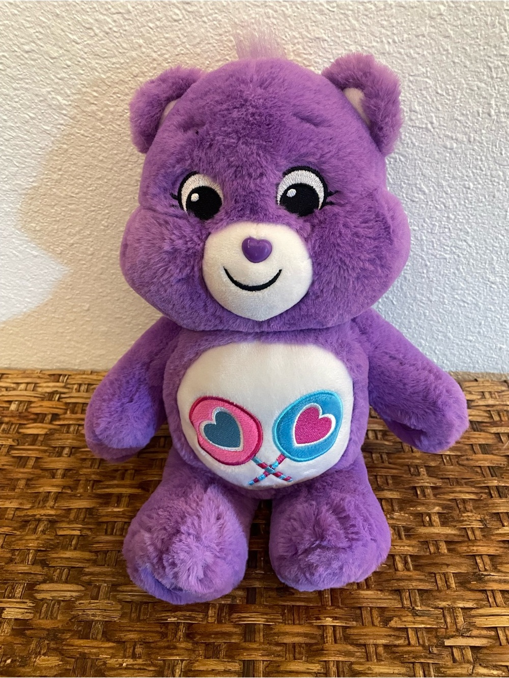 Share Bear Care Bear stuffed animal, 14”